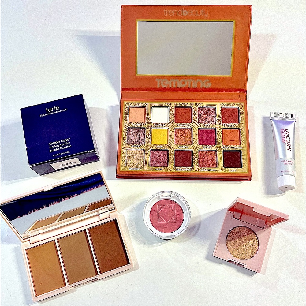 6 Piece Makeup Bundle / Tarte, Trend Beauty, OFRA, MOTD, Unicorn Glow / $90Value
